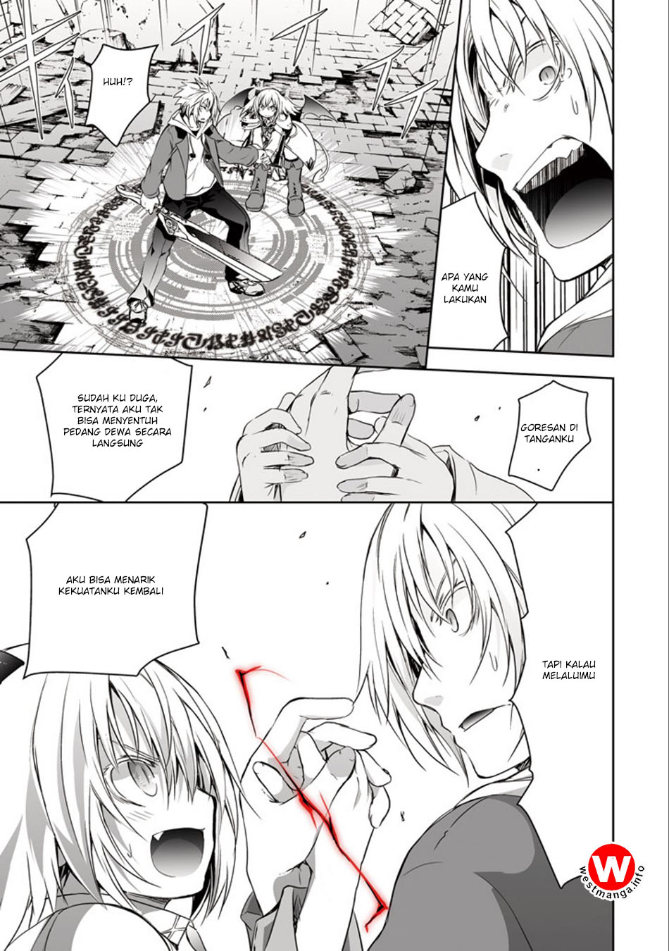Maou to Ore no Hanggyakuki chapter 1